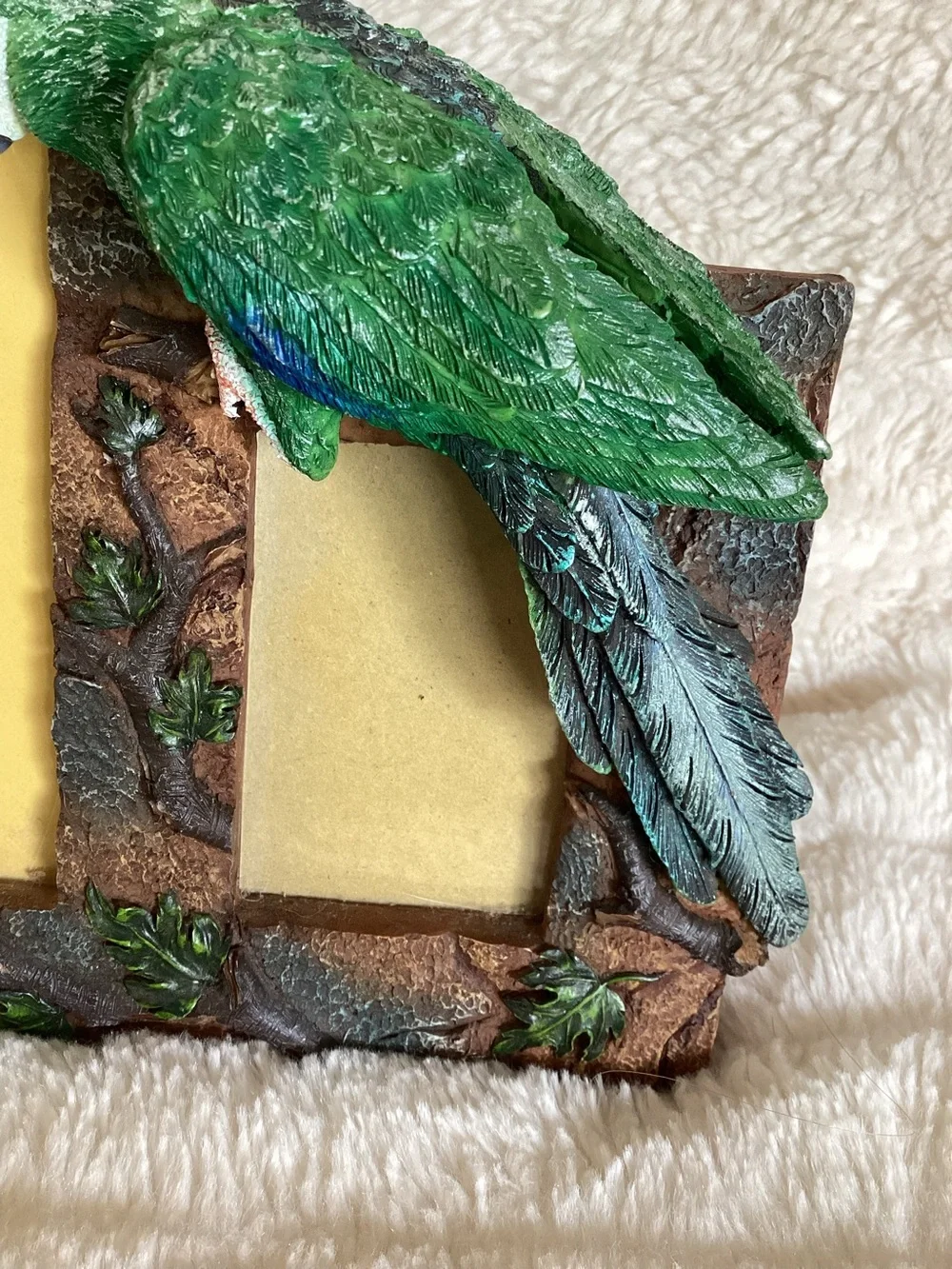 Vintage Parrot Frame, Character Collectibles 3D 4x6 Photo Frame 2000